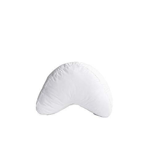 Hermell Products Mini CPAP Neck Travel Pillow with With Cotton-blend Removable Cover