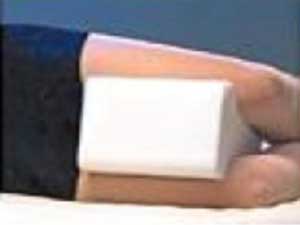 Memory Foam Between the Knee Cushion, White