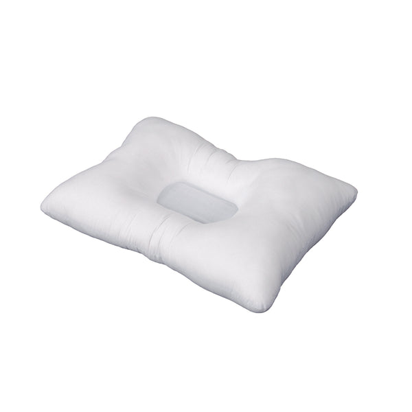 Orthopedic Pillow with White Polycotton Fabric Hermell Products