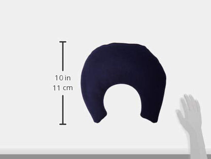 Crescent-Shaped Buckwheat Neck Pillow