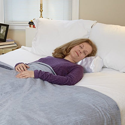 Multi-Use Cylindrical Foam Pillow: Targeted Therapeutic Relief